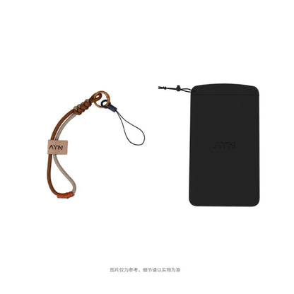 Gaming Accessories Dual Screen Flip Up Handheld Device Protective Case Storage Bag Lanyard Soft Bag Grip for AYN THOR