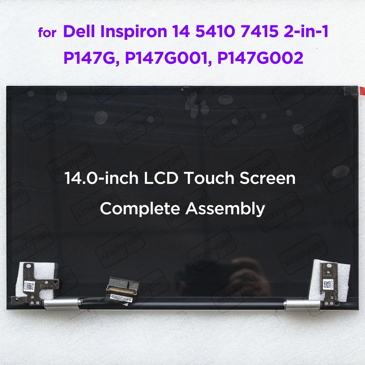 14.0 Laptop LCD Touch Screen Complete Assembly for DELL Inspiron 14 5410 7415 2-in-1 P147G001 P147G002 Display Panel Replacement