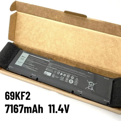 Laptop Battery for DELL XPS 15 9500 9510 9520 9530 Precision 5550 5560 G15 5510 5511 5520 5515  G7 15 7500 P91F P87F 69KF2