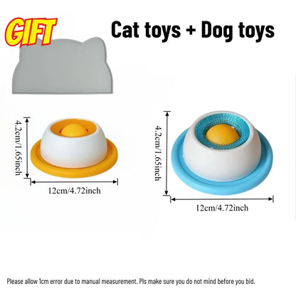 Slow Feeder Food Dispenser Lick Toys for Pets Interactive Games Puppy Training Enrichment Pet Stimulation Toys Feeding Tool