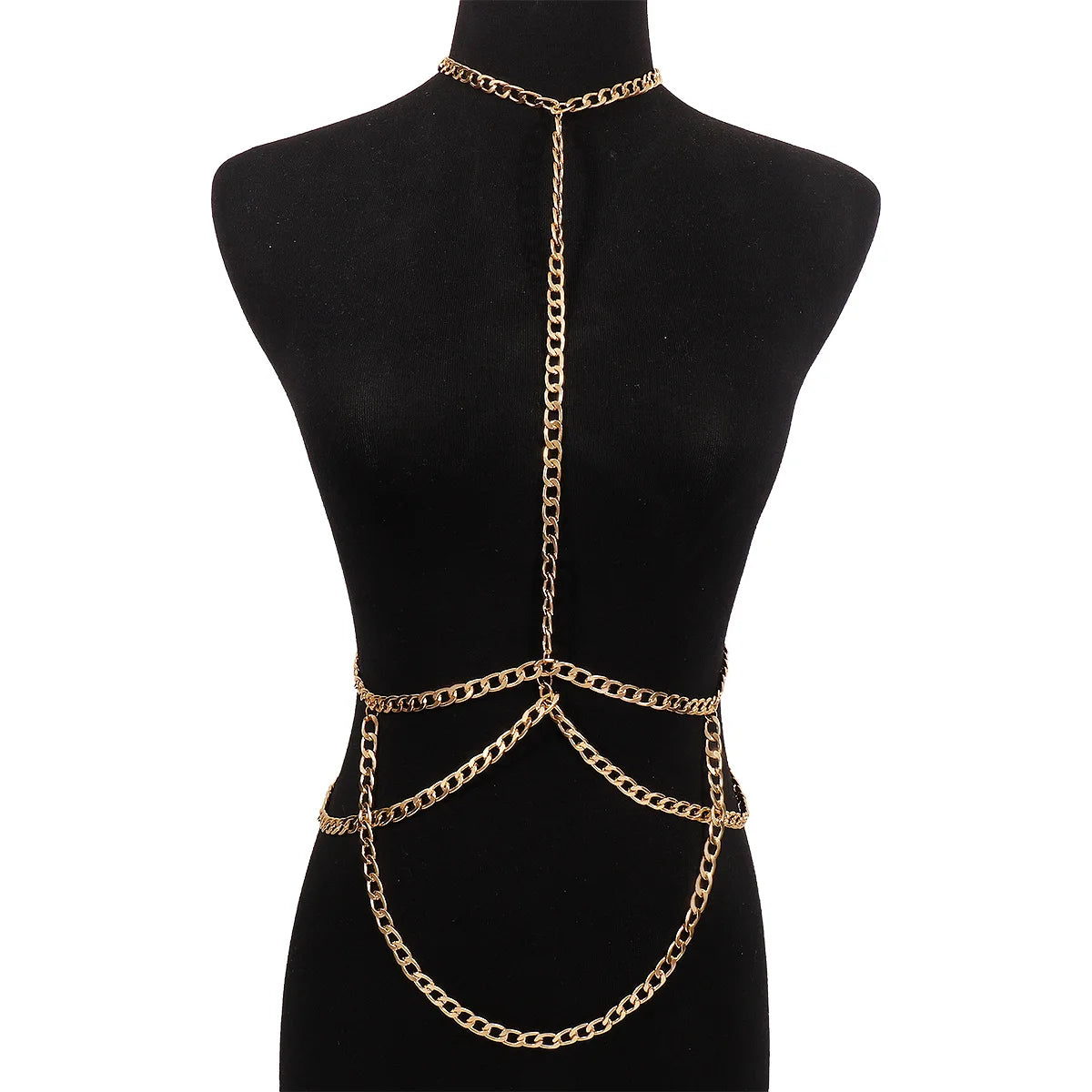 Body Chains Jewelry for Woman Fashion Bikini Chain Belly Body Harness Beach Sexy Accessories