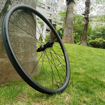UCI Approved 29er MTB Carbon Wheels Super Light 40T Ratchet Tubeless Koozer 350 Straight Pull Mountain Bicycle Wheelset 29