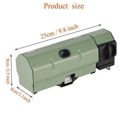 2600W Portable Folding Gas Stove for Camping Outdoor Hiking BBQ Travel Cooking Grill Cassette Burner