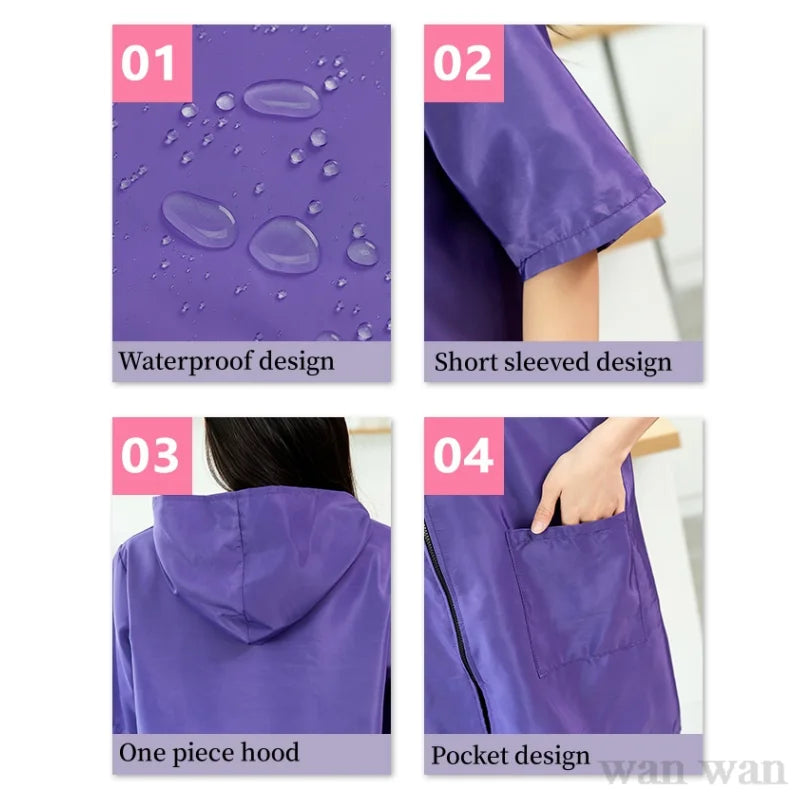 Pet Groomer Work Clothes Dog Grooming Uniform Short Sleeve Waterproof Gown New Black Beauty Salon Robe Barber Shop Apron Y1111