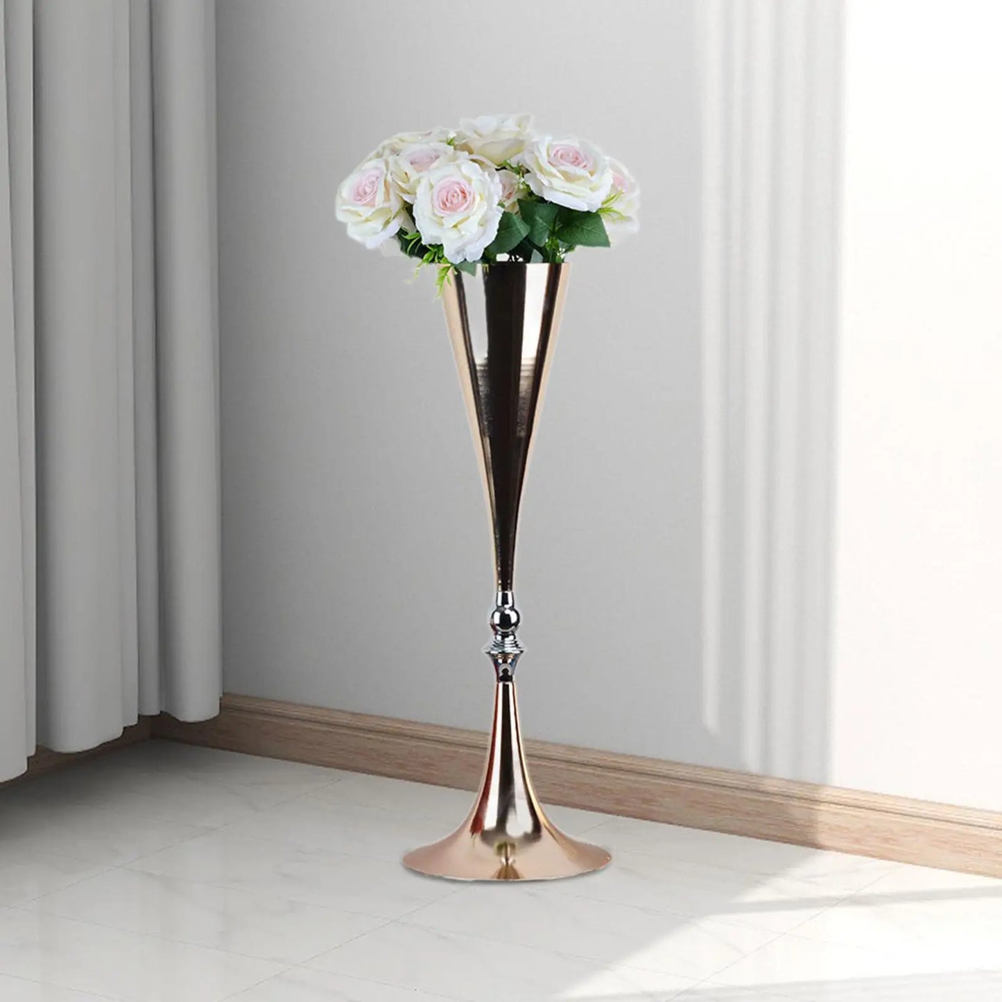 Decorative Vase Centerpieces Vase European Style Modern Tall Flower Vase Desktop Decoration Event Centerpiece Flower Vase