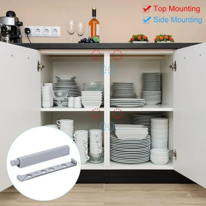 5/10PCS Damper Buffers Kitchen Cabinet Catches Door Stop Drawer Soft Quiet Close with Invisible Handle Home Furniture Hardware