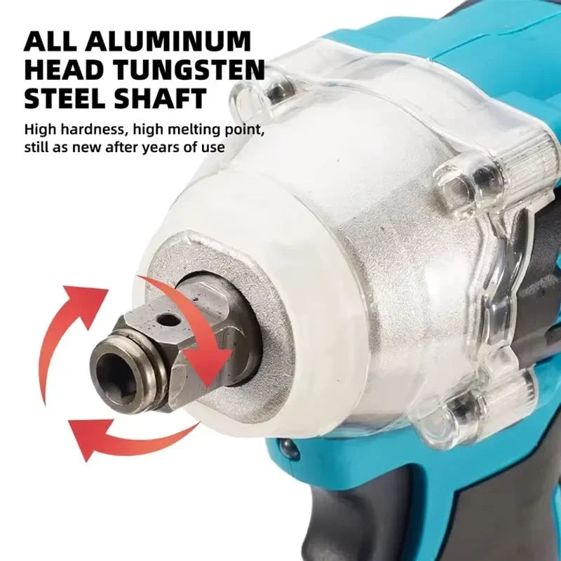 Makita  Rechargeable Tool  DTW600  High Torque Brushless Electric Wrench Impact Wrench Cordless Auto Repair Power Tools