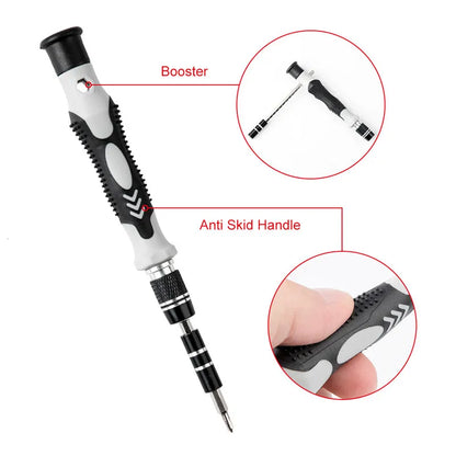 Magnetic Screwdriver Bits Set Torx Phillips Screw Driver Socket Remover Wrench Phone PC Repair Tools Electrical Tool Accessories