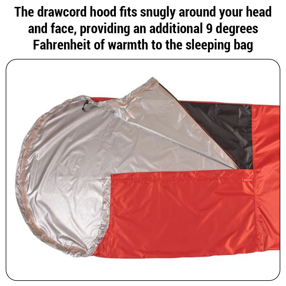 Lightweight Camping Sleeping Bag Cover Cold-resistant ultralight Sleeping Bag Case Waterproof Bivy Bag Camping Essentials