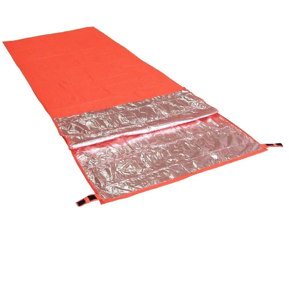 Reusable Camping Ultralight Sleeping Bag Survival Tourism Hiking Climbing Single Sleeping Bag Keep You Warm Pouch 200 * 72cm