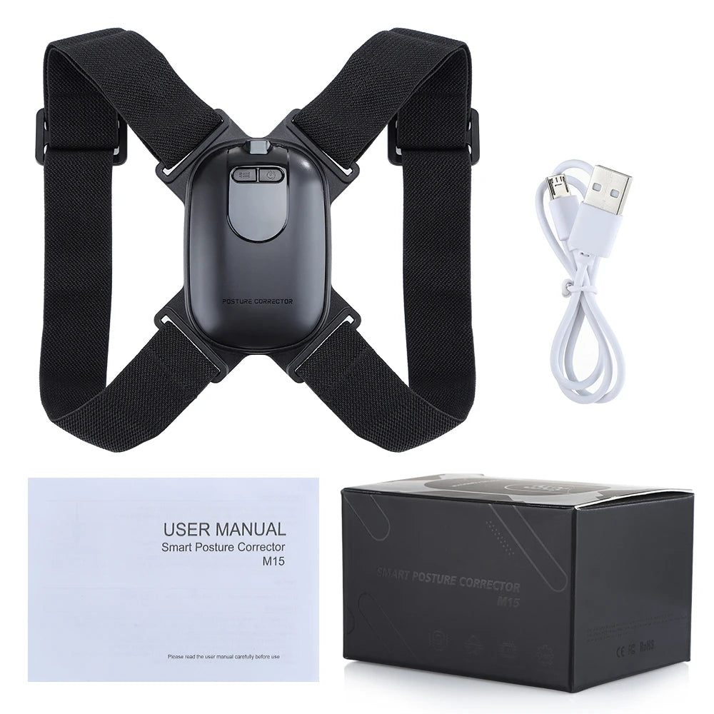 Intelligent Posture Belt Smart Upright Aid Reminder Correct Posture Wear Breathable Smart Posture Belt