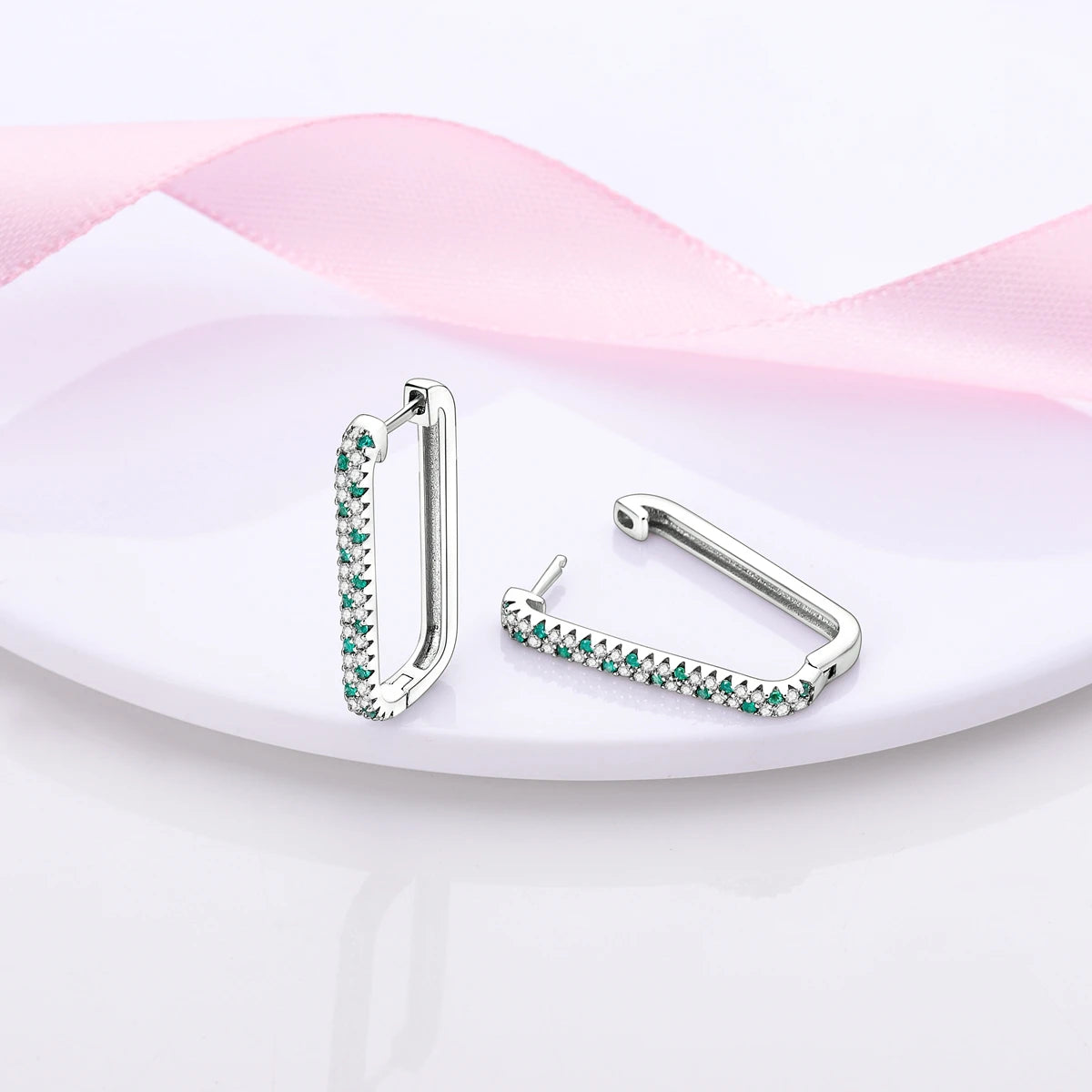 925 Sterling Silver Gold Drop Earrings For Woman Flower Round Sun Hoop Earring Pendientes Classic Original Woman Jewelry Gift