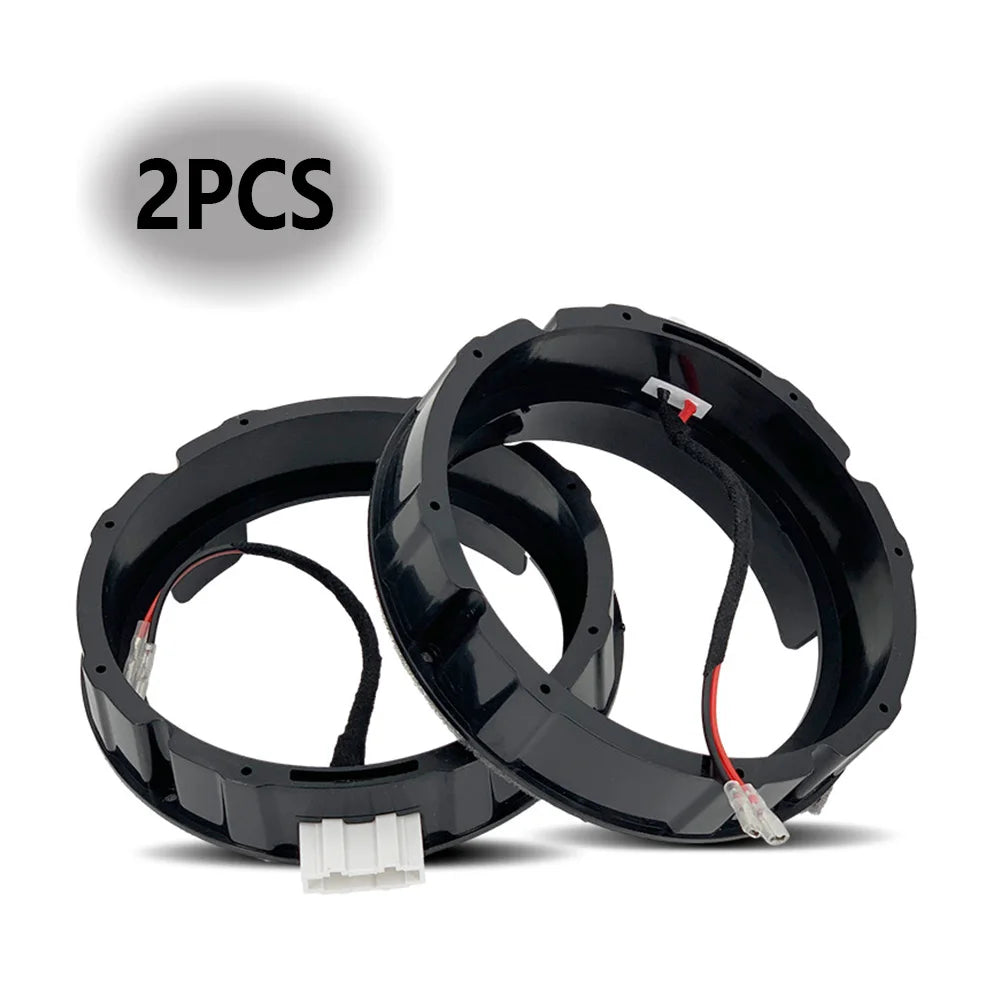 1pair car Speaker Adapter for Volkswagen Magotan Sagitar Tiguan Skoda Octavia Audio Mount 6.5 8 Inch Special with Lossless Plug