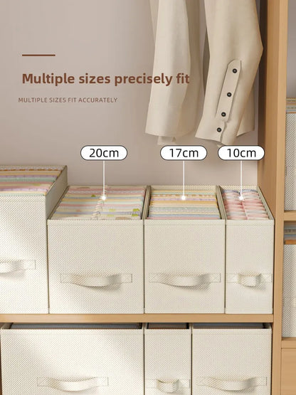 Large Capaci Narrow Long Storage Box Clothes Organizer Der Sle Storage Basket for Wardrobe Clothing Storage Solution