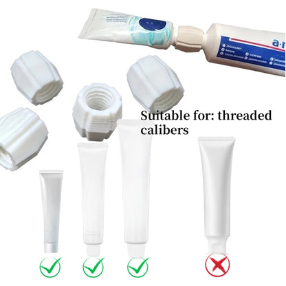 3Pcs Travel Bottles+ Adapters,Leak-Proof Toiletry Set For Travel, Portable 15/30/50ml Refillable Bottle Carry-On Empty Bottle