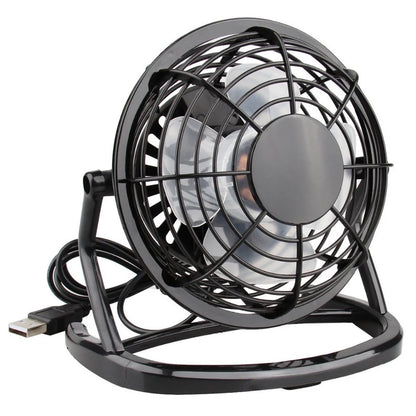 Portable Fans USB Fan 15*9*14.5cm ABS+Electronic Components Blue/Black Convenient Home UseUltra Quiet Practical