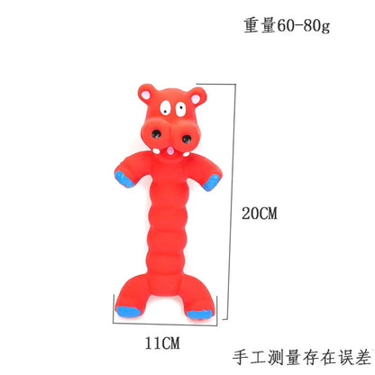 Pet latex sound toy, durable and chew-resistant, for interactive training,relieving boredom and venting for puppies,pet supplies