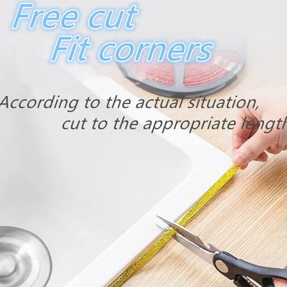 Ceramic Tile Gap Tape Kitchen Bathroom Waterproof Beautiful Seam Self-Adhesive Sticker Wall Floor Gap Line Decorative Strip 6M