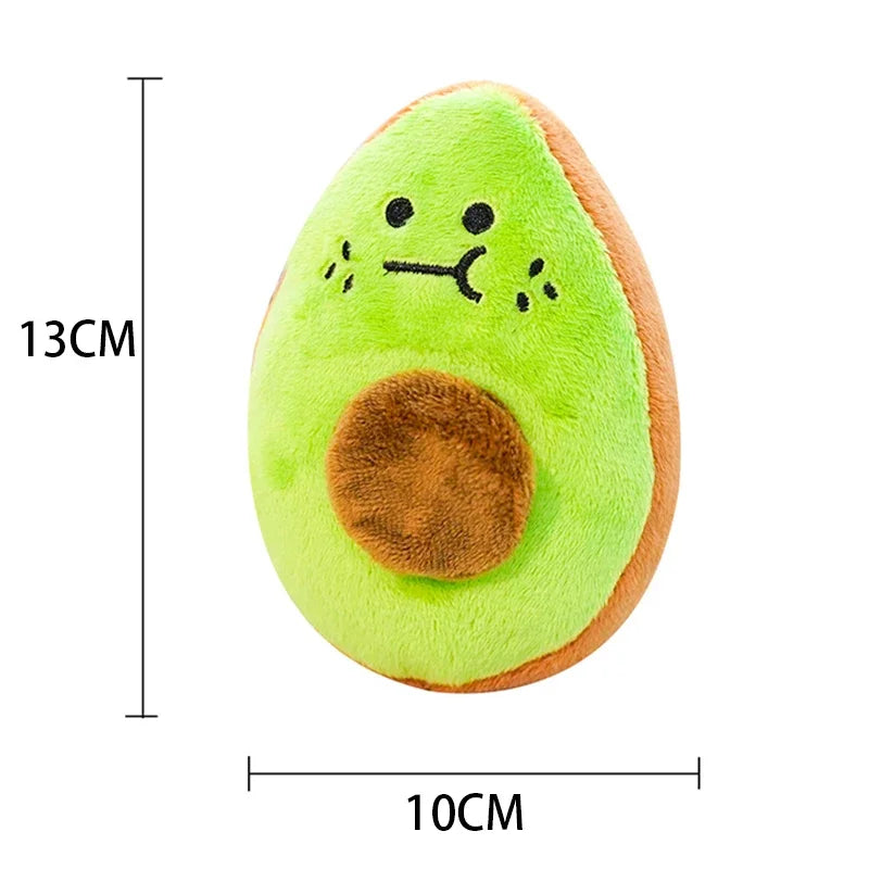Pet plush toy,  sound-making, teeth grinding, teeth cleaning, boredom relief, for small dogs, cats, durable chew toy, 1 piece