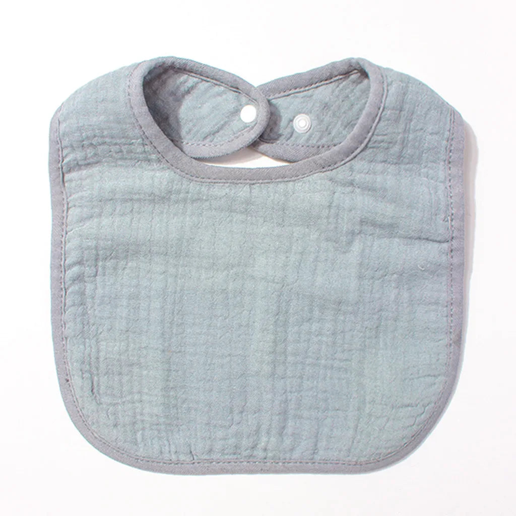 Mother and Baby Category A Children's Saliva Towel, Baby Cotton Gauze Absorbent Bib, Infant Anti-Spill Feeding Essential