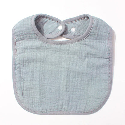 Mother and Baby Category A Children's Saliva Towel, Baby Cotton Gauze Absorbent Bib, Infant Anti-Spill Feeding Essential