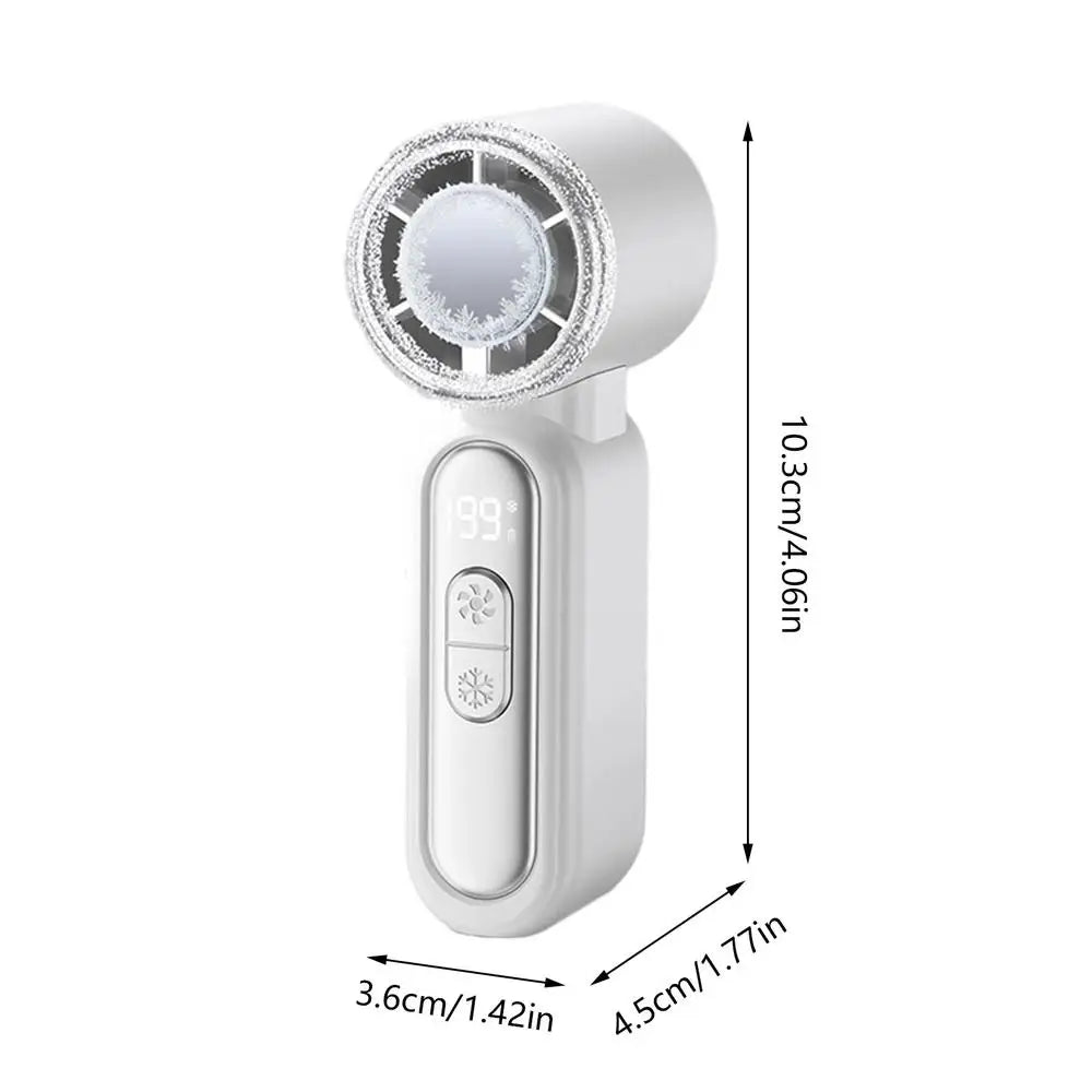 Portable Fan Strong Wind Adjustable Appliance Handheld Personal Fan For Travel Picnic School Commuting Beach Dorm Students Boys