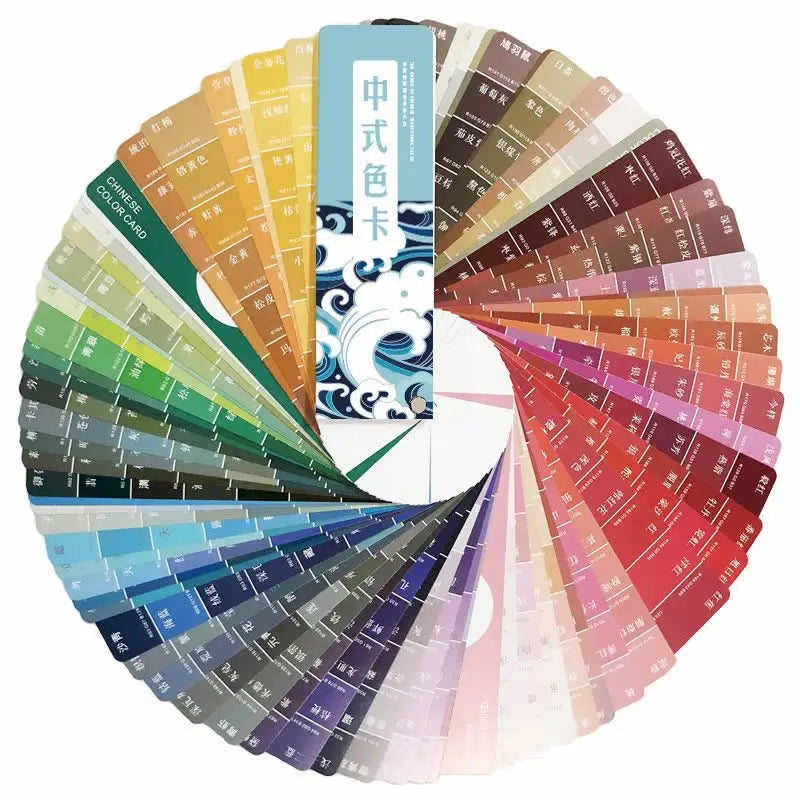 Color Test Card Chromatogram Test Color Identification Card Clothing Color Identification Chart
