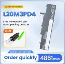 SOMI L20M3PD4 L19C3PD5 Laptop Battery For Lenovo ThinkPad E14 E15 Gen2 Gen3 L20C3PD4 L20D3PD4 L19D3PD5 L19M3PD5 L19L3PD5 L20S3PD