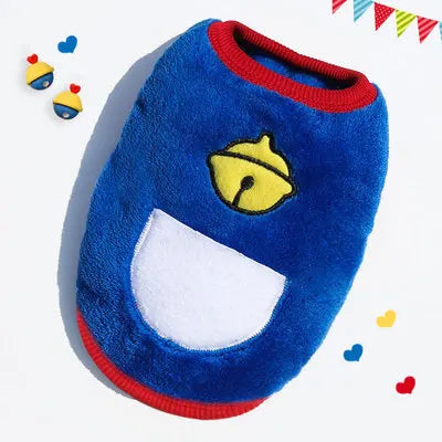 Soft Fleece Pet Dog Clothes For Small Dogs Cats Coats Jackets Vest Winter Warm Cute Pet Clothing For Dog Clothes Sweater Costume