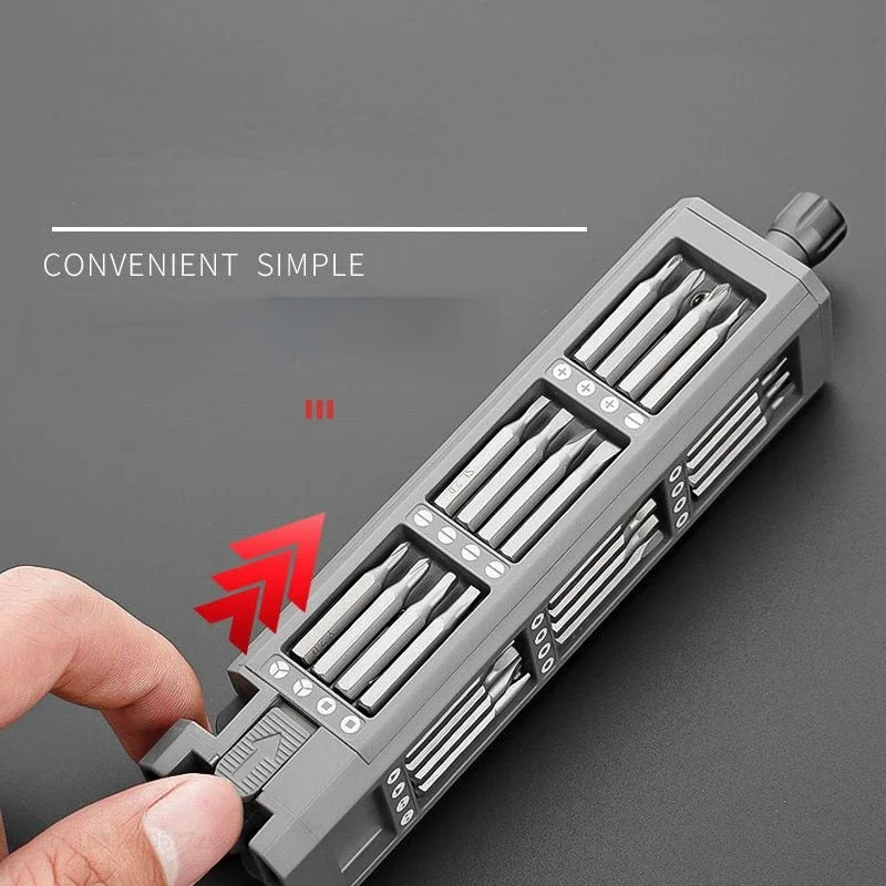 Screwdriver Kit 30 40 44 Precision Magnetic Bits Dismountable Screw Driver Set Tool for Mobile Phone Repair Hand Tools