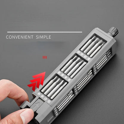 Screwdriver Kit 30 40 44 Precision Magnetic Bits Dismountable Screw Driver Set Tool for Mobile Phone Repair Hand Tools