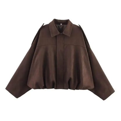 Jackets Autumn Women's 2025 New Outerwear Chic Elegant Loose Warm Women's Coat Street Youth Fashion Joker Coat Jacket