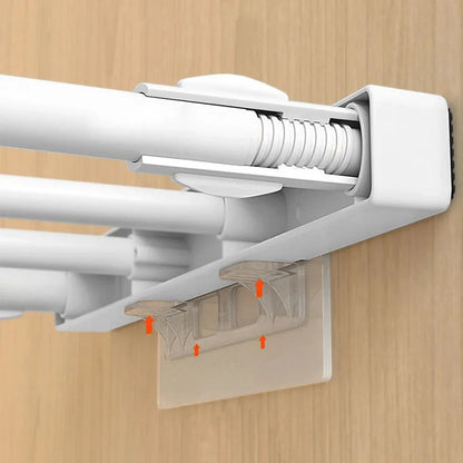 6/12pcs Wardrobe Divider Brackets Non-Marking Sticky Kitchen Cabinet Divider Brackets Anti-Side Slip Layer Support Brackets