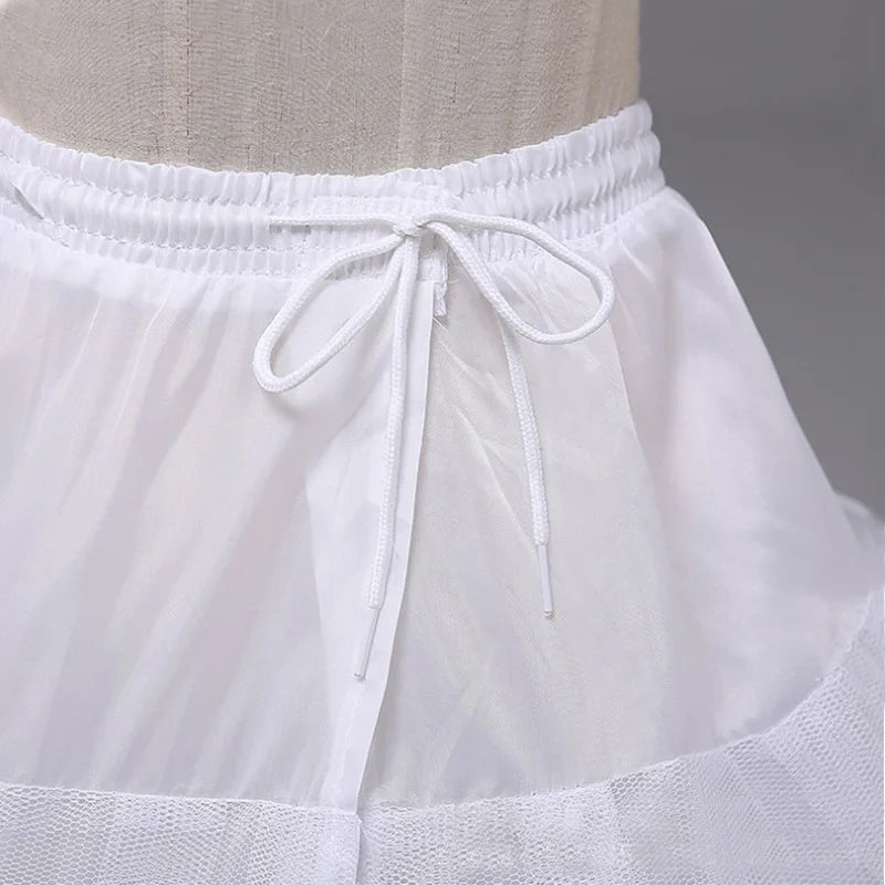 Women's Hoop Petticoat with One Layer Tulle Underskirt Marriage Wedding Dress Accessories