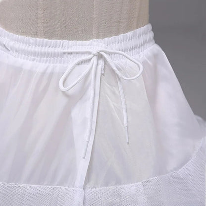 Women's Hoop Petticoat with One Layer Tulle Underskirt Marriage Wedding Dress Accessories