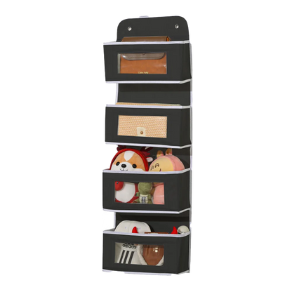Over-The-Door Hanging Organizer - Extra Large Multi-Layer Storage Bag for Toys Dorm Room Essentials & Closet Organization System