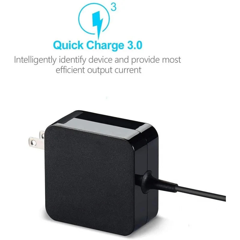 Charger for Lenovo Laptop, Ideapad 3 330 320 310 330S S340 S145,   65W 45W 7.5Ft Cable