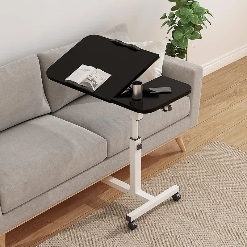 Simple notebook computer desk, computer desk on bed, mobile floor lift bedside table