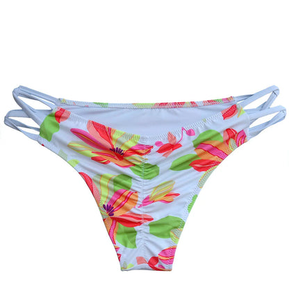 Wholesale Womens Bikinis Bottom Sexy Swimsuit Vintage Swimwear Brazilian Biquini Bathing Suit  Maillot De Bain Femme Plus Size