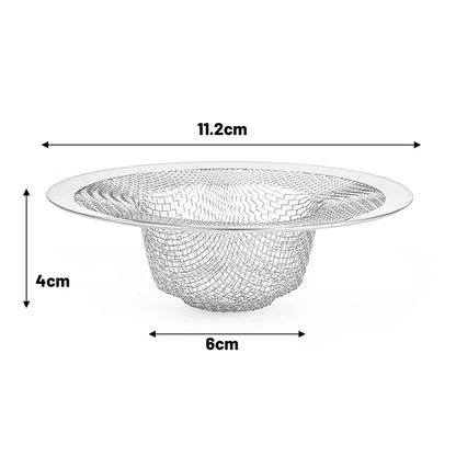 Kitchen Sink Stainless Steel Filter Sewer Mesh Strainers Disposable Sink Filter Mesh Bags Bathroom Floor Drain Hair Waste Filter