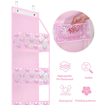 Over The Door Hanging Organizer Cosmetics Wall Hanging Storage Organizer Bag Organizerfor Nursery Bathroom Closet Bedroom Dorm