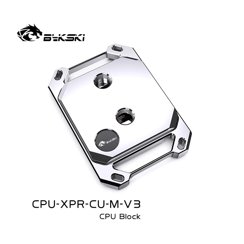 Bykski CPU Block Use for INTEL LGA115X 1200 1700 2011/AMD Ryzen 3/5/7 X470 X570 Water Cooler Radiator CPU-XPR-CU-I/M-V3