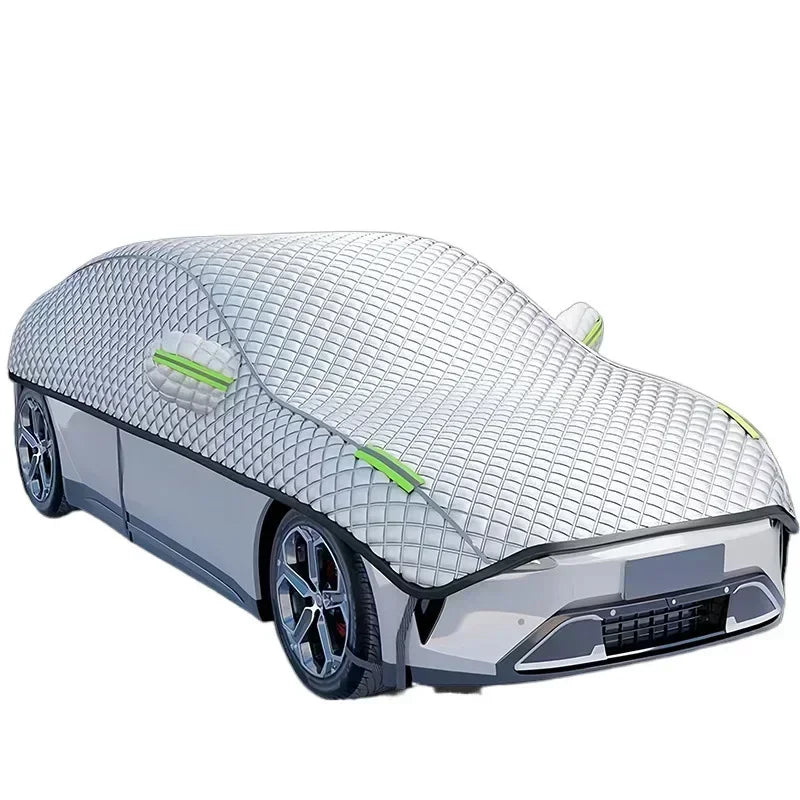 Universal Car Cover Four Seasons Sun Protection Snow Proof Freezing Prevention Heat Insulation Windshield Front Cover