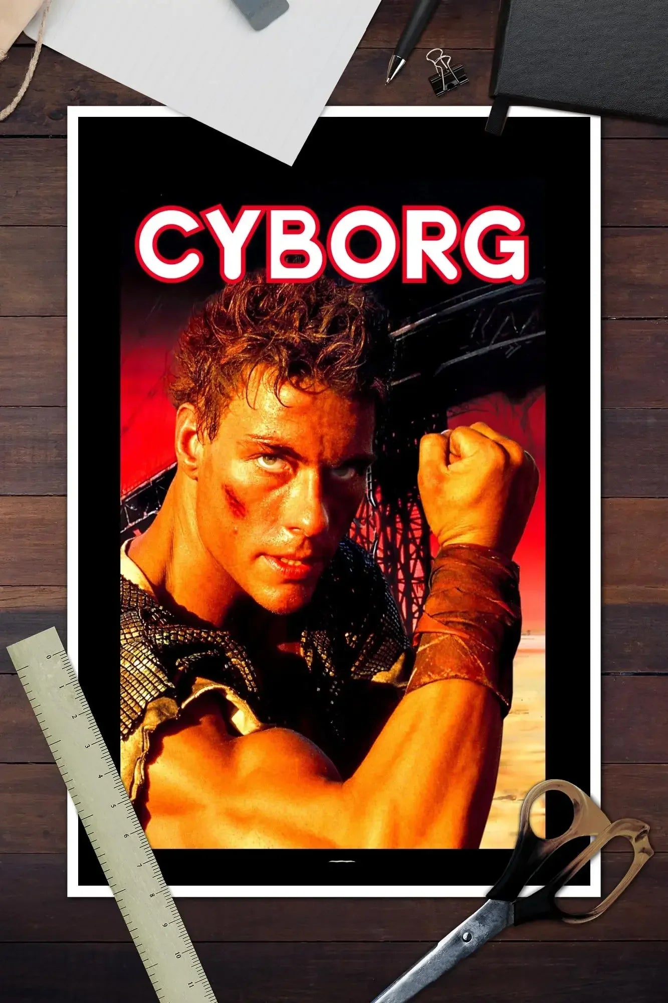 Van Damme Poster Canvas Painting Wall Art for Picture Coffee House Bar Living Room Bedroom Restaurant Home Wall Decor