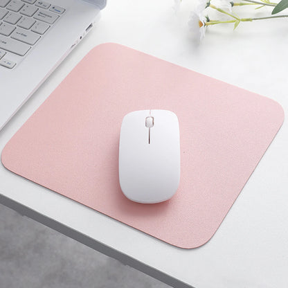 1PC Small PU mouse pad Non-Slip Gaming Desktop Leather Mouse Pad Waterproof Anti-Scratch Easy To Clean Mat For PC Laptop Desktop