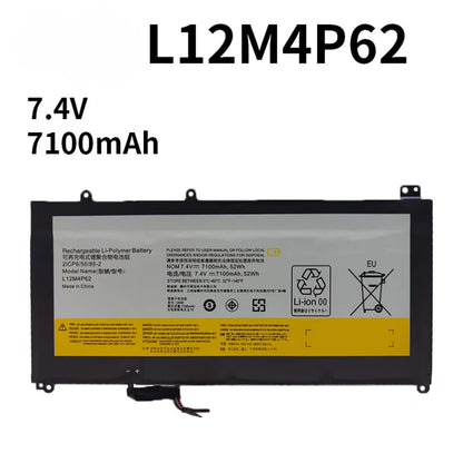 L12M4P62 7.4V 7100mAh 52Wh Laptop Battery For Lenovo IdeaPad U330 U430 U430P U530 U530P U330T 2ICP6/55/85-2 121500163 121500200