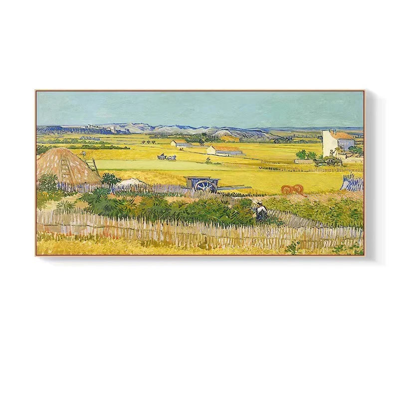 Impressionist Monet Van Gogh Famous Paintings Bedroom Wall Decor Mural Hotel Landscape Canvas Posters and Prints Room Picture