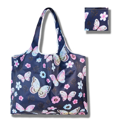 Shopping Bags Fashion Portable Various Prints and Large Capacity Convenient Nylon Easy to Fold Package Travel Essential