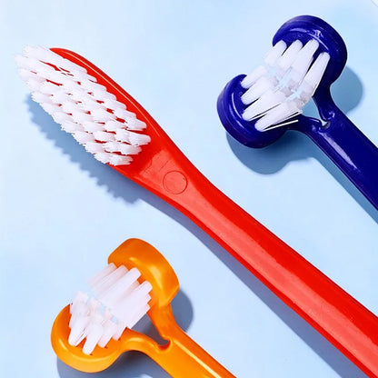 Dog Toothbrush Double-head Dogs Toothbrushes Oral Care Dog Teeth Cleaning Small Pet Mouth Cleaning Cat Toothbrush Pet Products