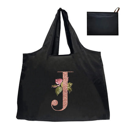 Shopping Bag Tote Bag Foldle Grocery Organizer Reusable Handbags Shoulder Bags Convenient Large-Capacity Large Tote For Fashion